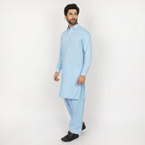 Men's Fancy Shalwar Suit - Sky Blue, Men's Shalwar Kameez, Chase Value, Chase Value
