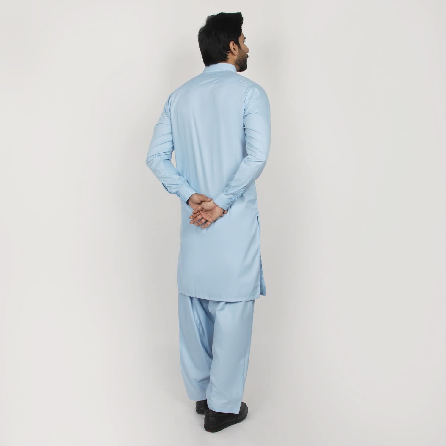 Men's Fancy Shalwar Suit - Sky Blue, Men's Shalwar Kameez, Chase Value, Chase Value