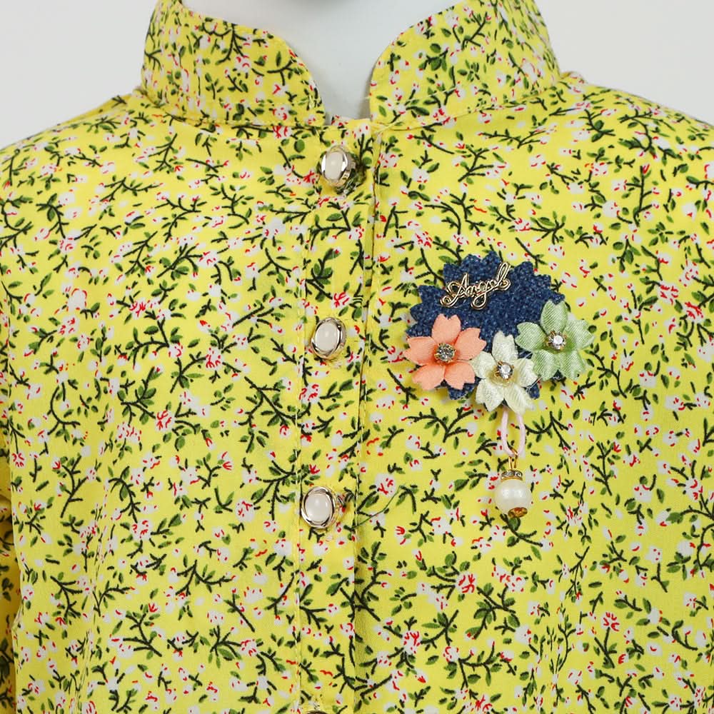 Girls Pant Suit - Yellow, Girls Suits, Chase Value, Chase Value