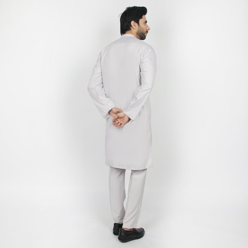 Eminent Men's Kurta Pajama Suit - Light Grey, Men's Shalwar Kameez, Eminent, Chase Value