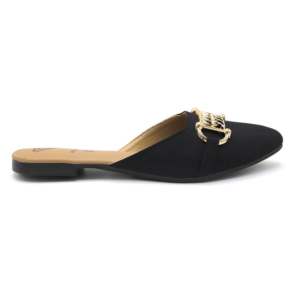 Women's Backless Pump - Black, Women Backless Pumps, Chase Value, Chase Value