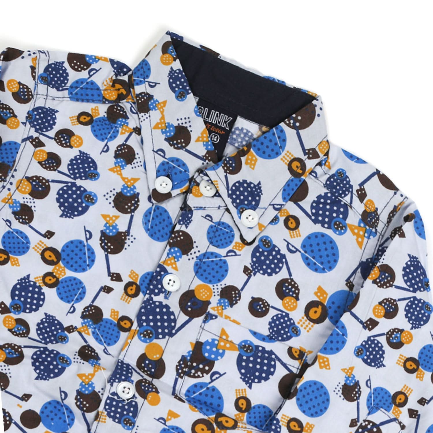Boys Full Sleeves Shirt - Blue, Boys Shirts, Chase Value, Chase Value