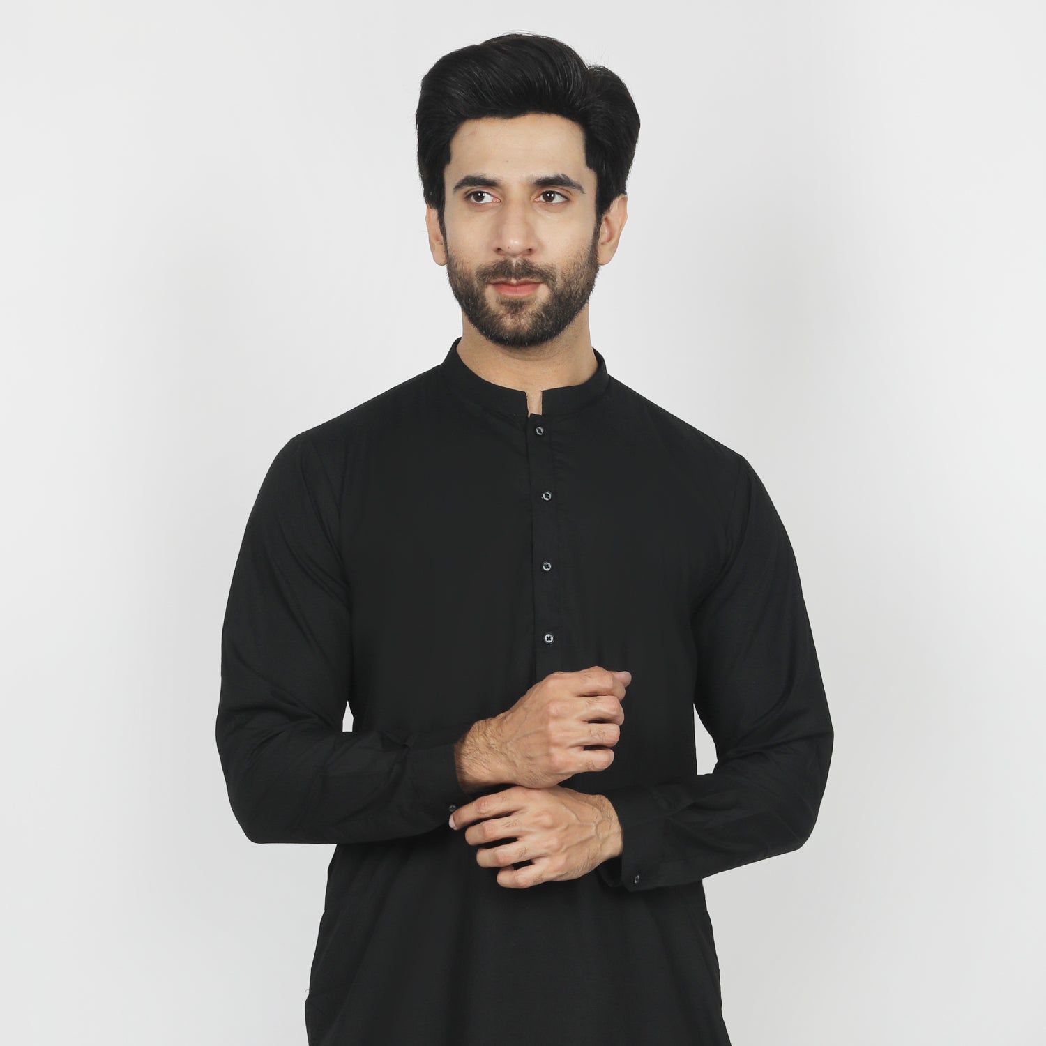 Eminent Men's Trim Fit Shalwar Suit - Black, Men's Shalwar Kameez, Eminent, Chase Value