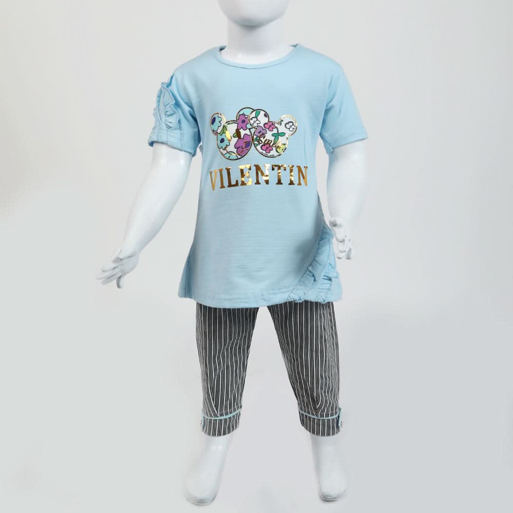 Girls Suit - Sky Blue, Girls Suits, Chase Value, Chase Value