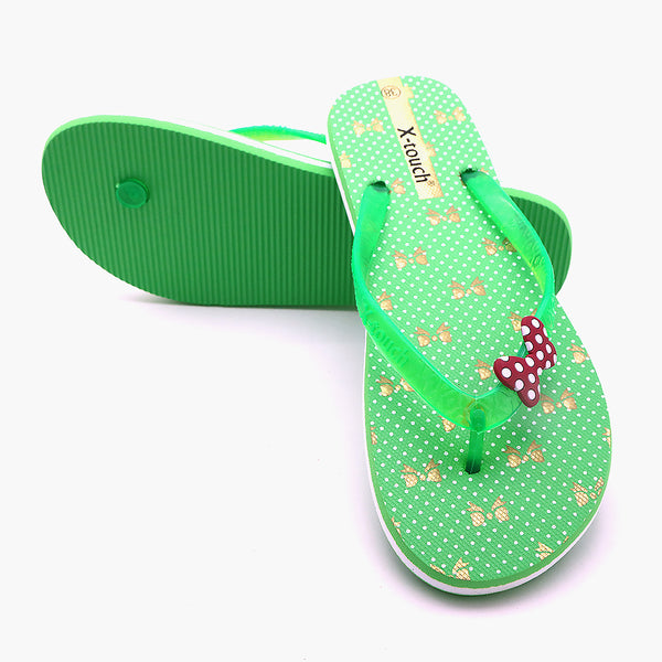 Women's Flip Flop Slipper - Green