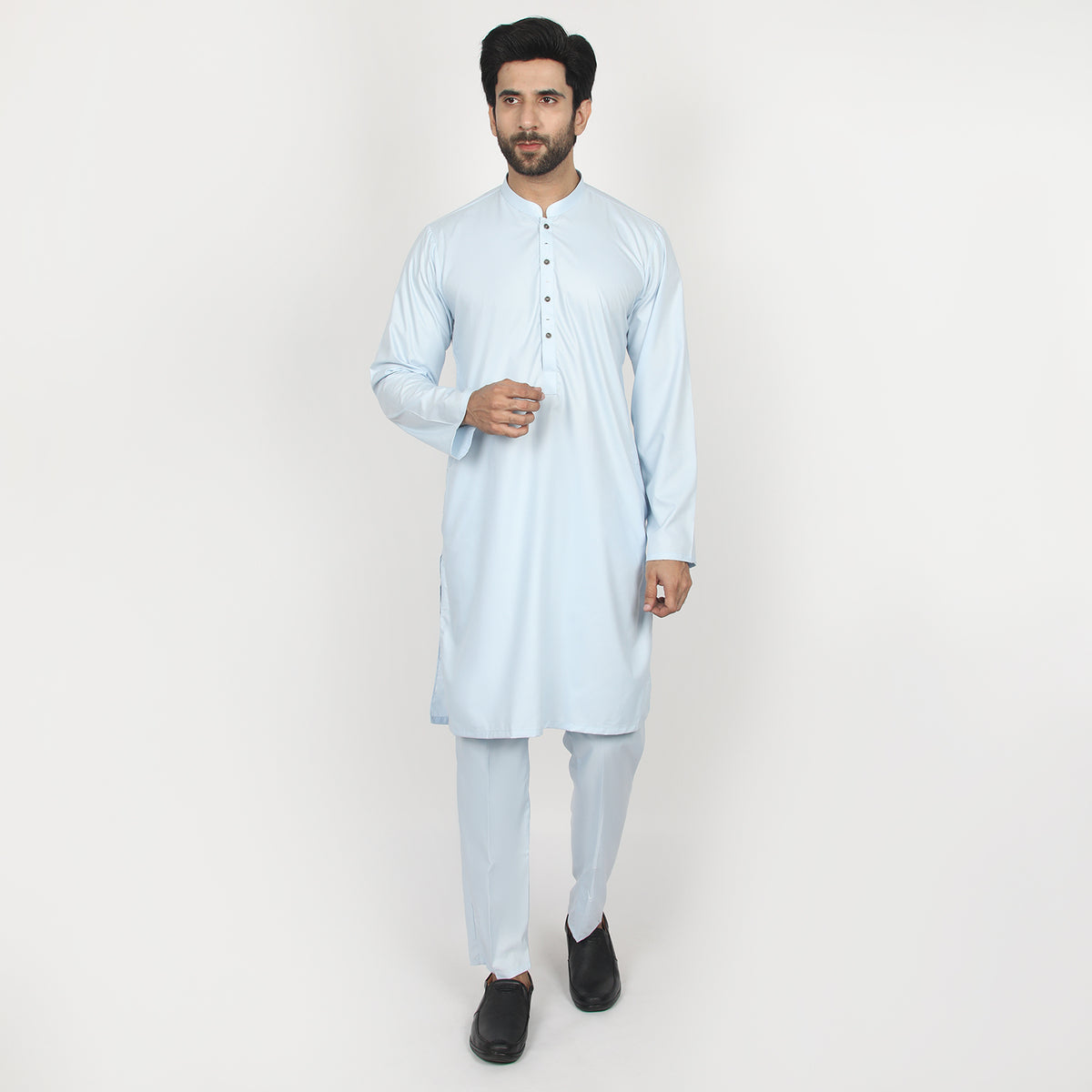 Eminent Men's Kurta Pajama Suit - Sky Blue, Men's Shalwar Kameez, Eminent, Chase Value