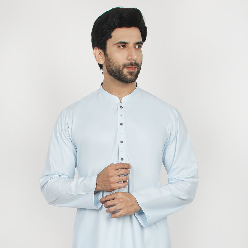 Eminent Men's Kurta Pajama Suit - Sky Blue, Men's Shalwar Kameez, Eminent, Chase Value