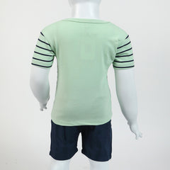 Newborn Boys Suit - Light Green