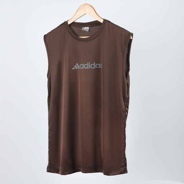 Men's Sando T-Shirt - Brown, Men's T-Shirts & Polos, Chase Value, Chase Value
