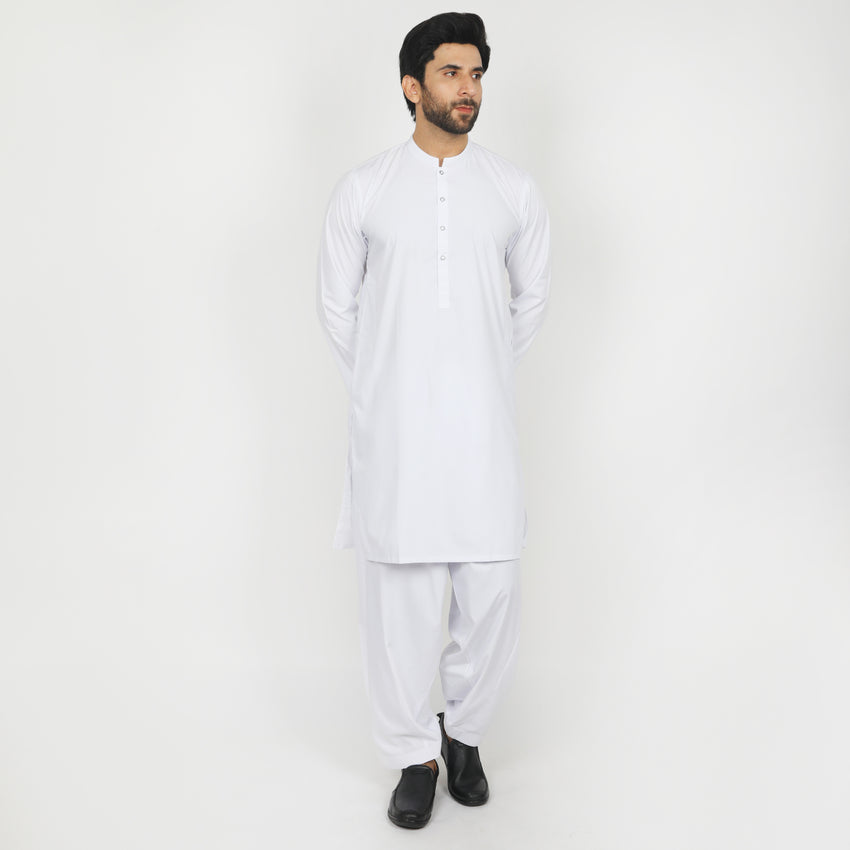 Eminent Men's Kameez Suit - White