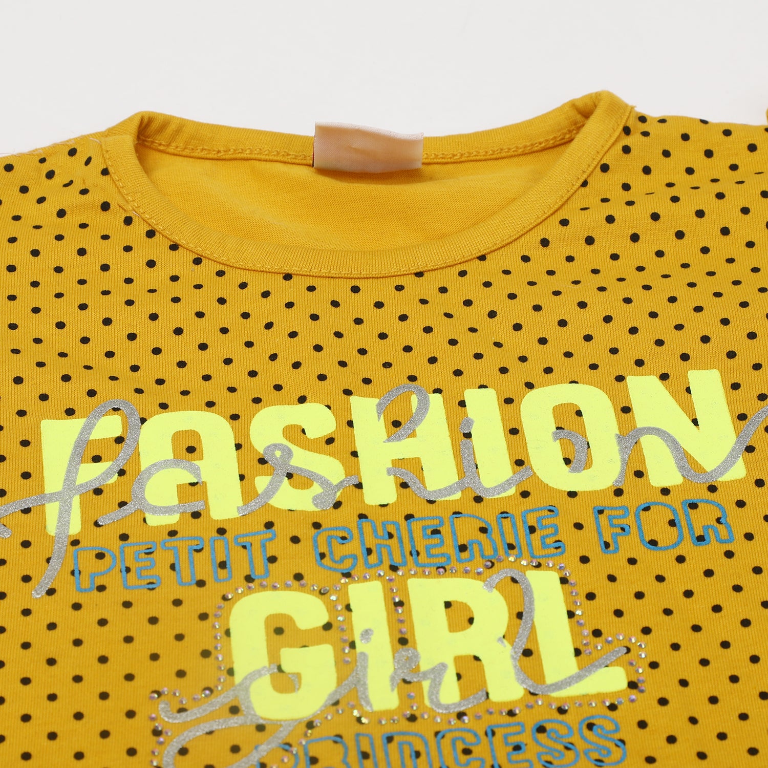 Girls Half Sleeves Short Suit - Mustard, Girls Suits, Chase Value, Chase Value
