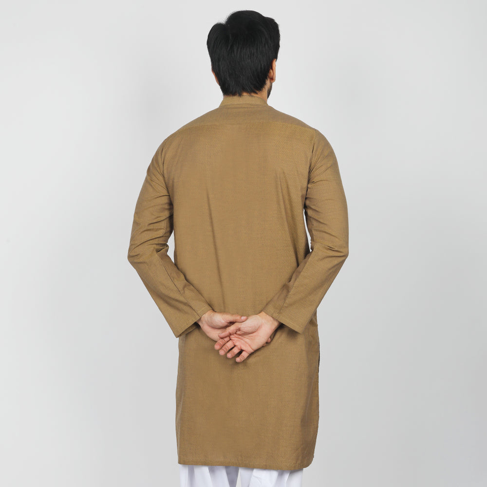 Eminent Men's Plain Kurta - Mehndi, Men's Kurtas, Eminent, Chase Value