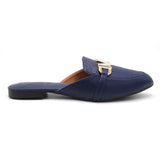 Women's Backless Pump - Blue, Women Backless Pumps, Chase Value, Chase Value