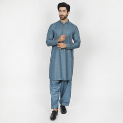 Eminent Men's Shalwar Suit - Light Blue