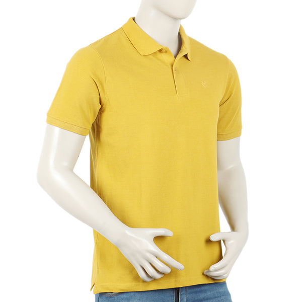 Eminent Men's Basic Polo T-Shirt - Mustard