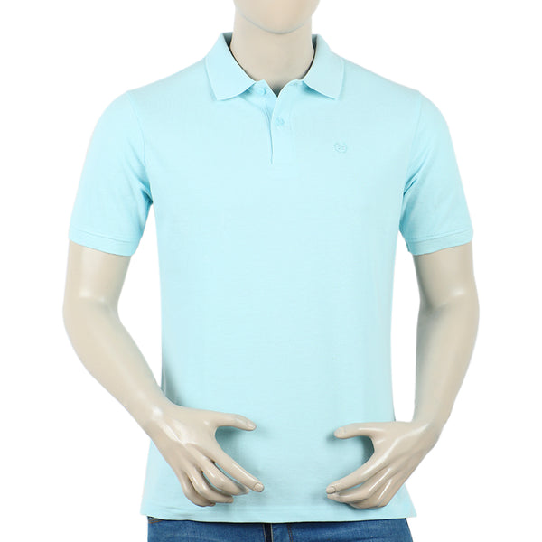 Eminent Men's Basic Polo T-Shirt - Sky Blue