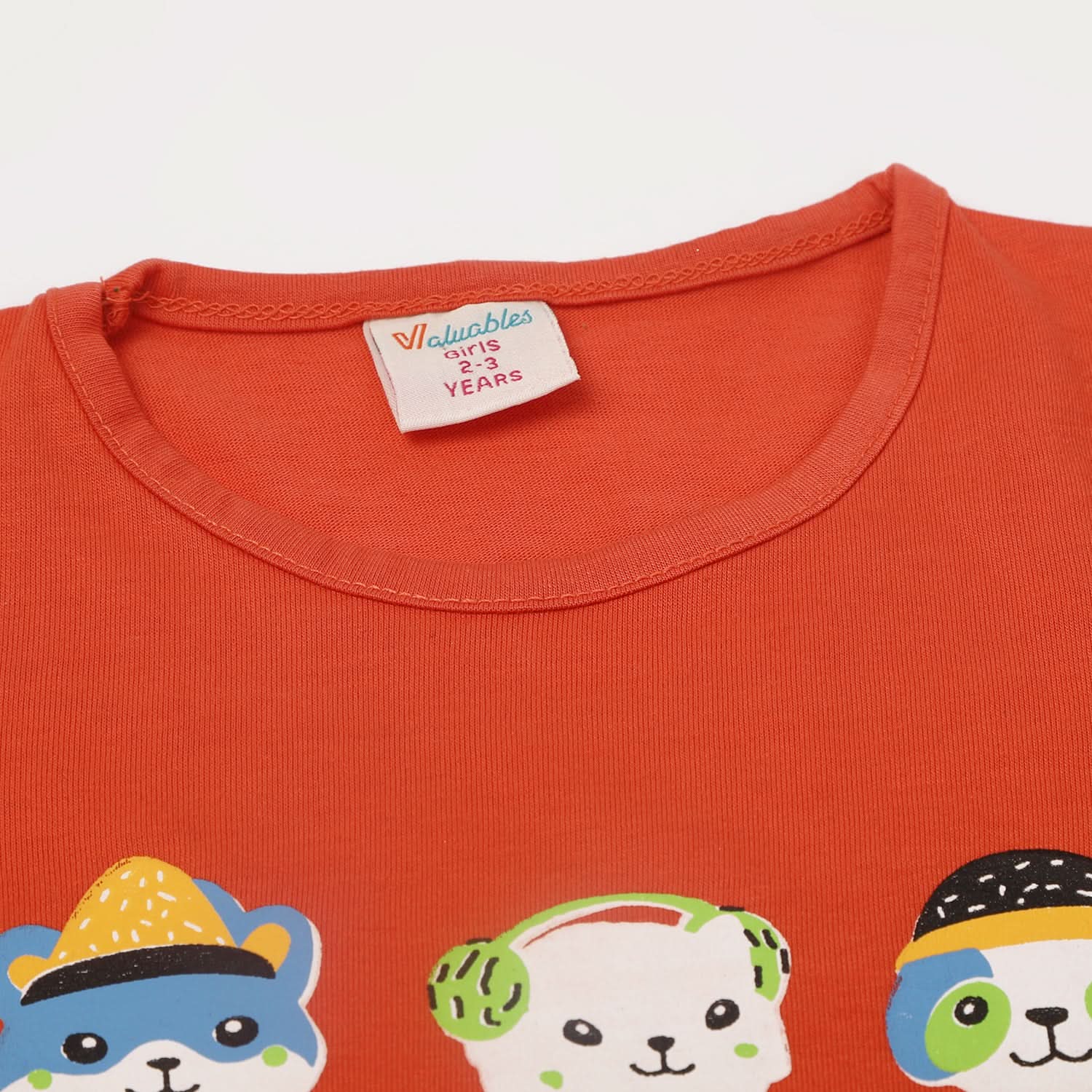 Girl's Half Sleeves Suit - Rust, Girls Suits, Chase Value, Chase Value