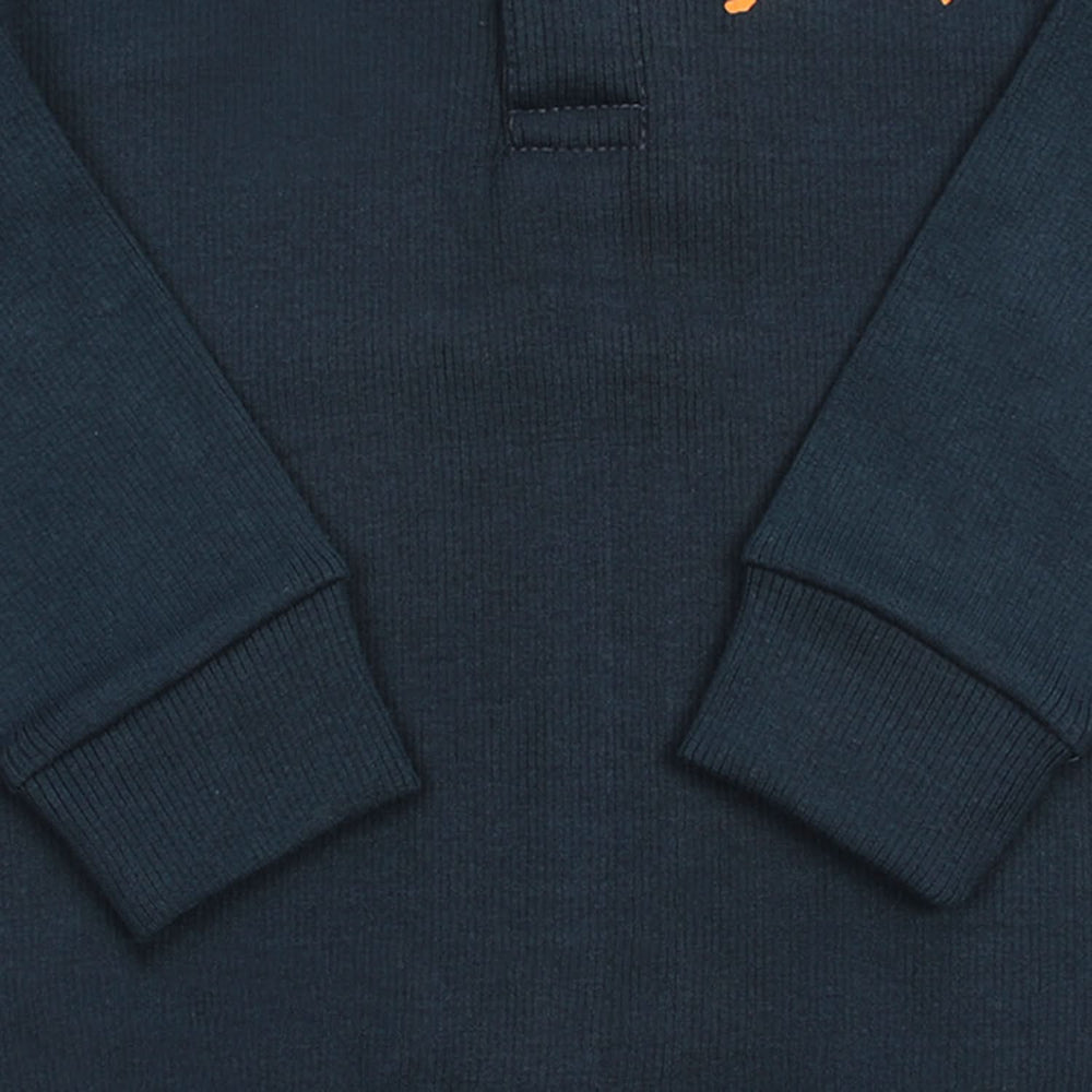 Boys Full Sleeves SweatShirt - Steel Blue, Boys Hoodies & Sweat Shirts, Chase Value, Chase Value