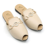 Girls Backless Pump - Fawn, Girls Backless Pump, Chase Value, Chase Value