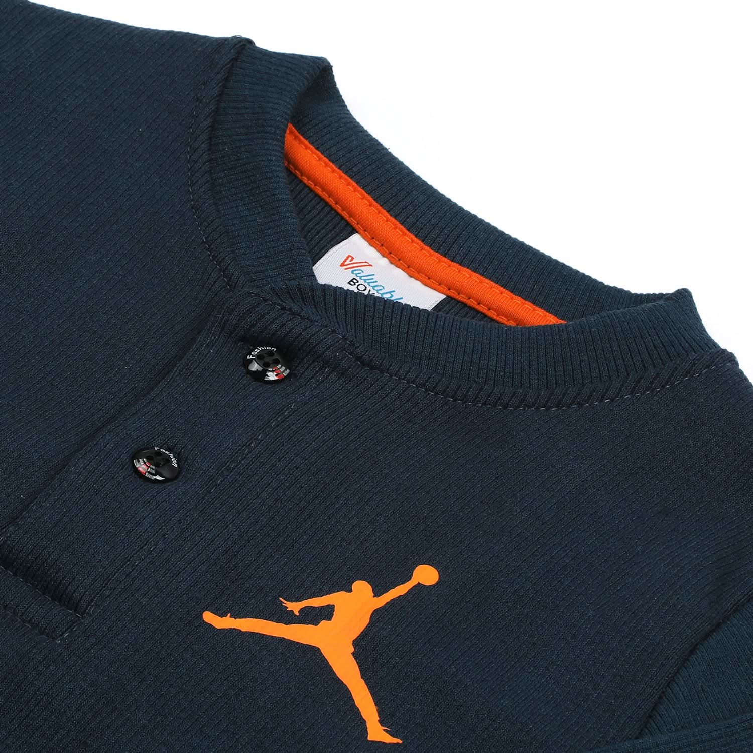 Boys Full Sleeves SweatShirt - Steel Blue, Boys Hoodies & Sweat Shirts, Chase Value, Chase Value
