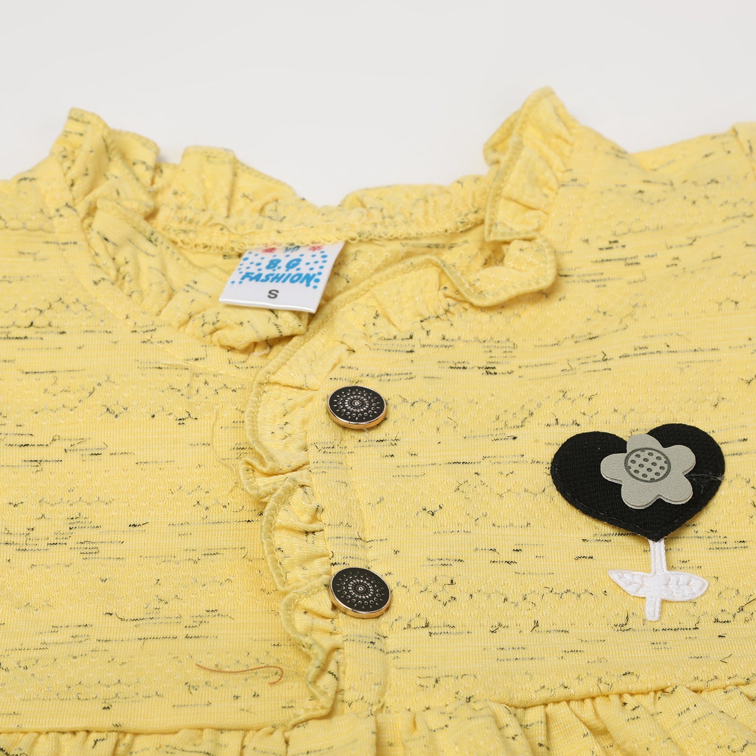 Girls Half Sleeves Suits - Yellow, Girls Suits, Chase Value, Chase Value