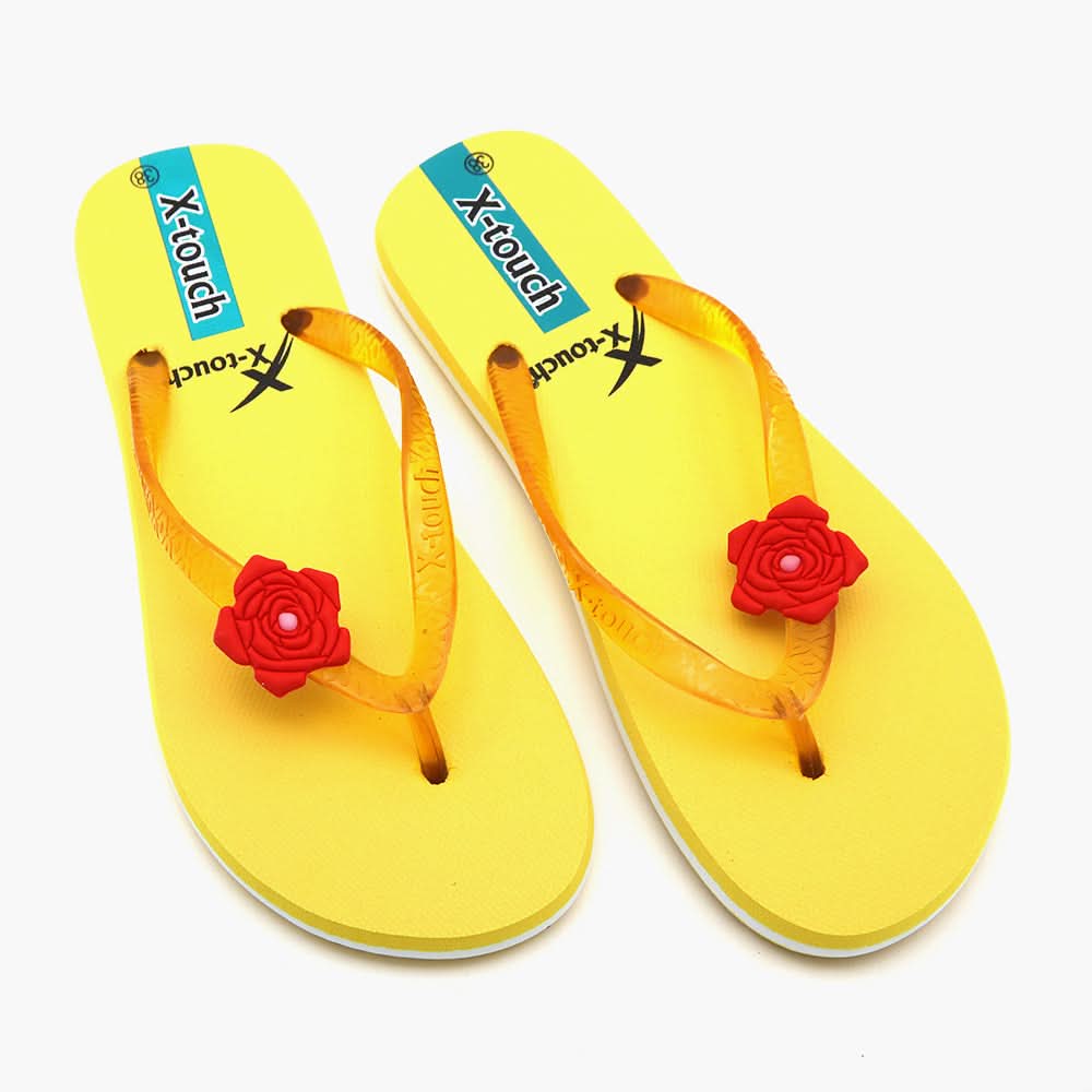 Women's Flip Flop Slipper - Yellow, Women Slippers, Chase Value, Chase Value