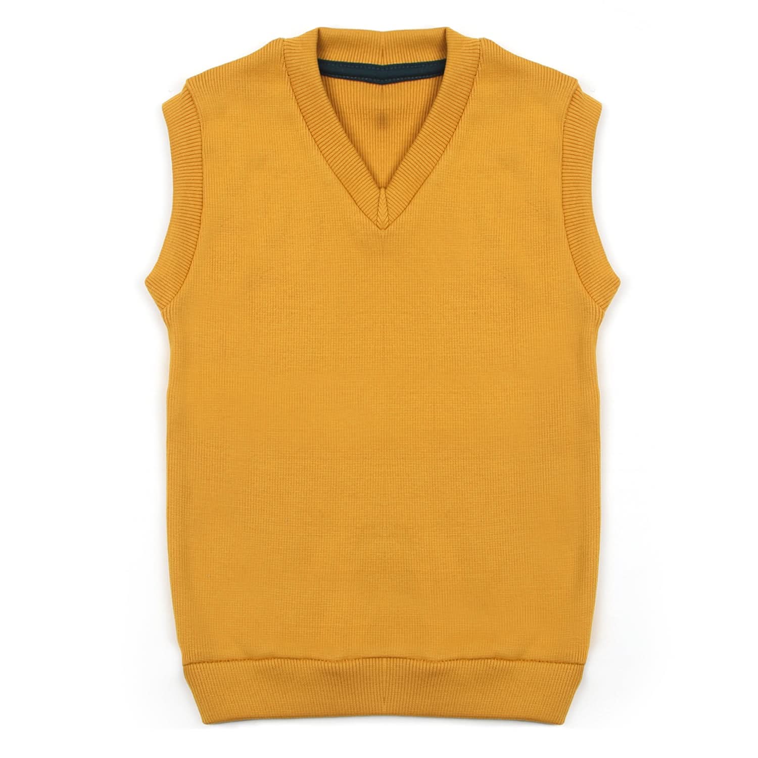 Boys Sleeveless Sweater - Yellow, Boys Sweaters, Chase Value, Chase Value