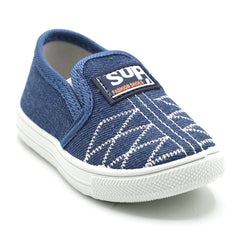 Boys Canvas Shoes - Blue