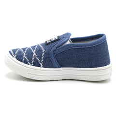 Boys Canvas Shoes - Blue