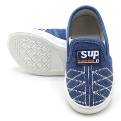 Boys Canvas Shoes - Blue