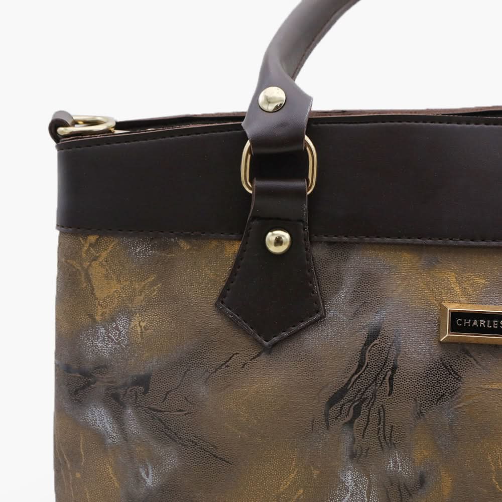 Women's Hand Bag - Coffee, Women Bags, Chase Value, Chase Value