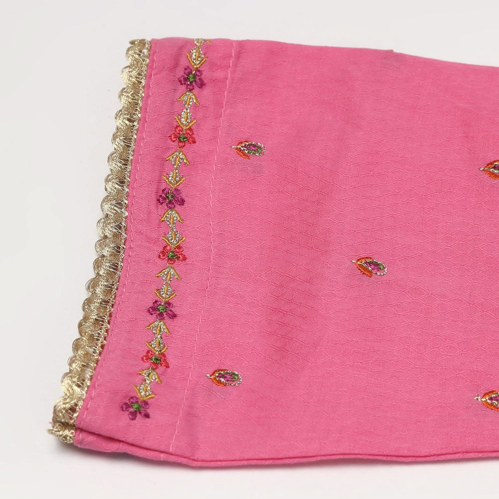 Girls Shalwar Suit 2Pcs - Pink, Girls Shalwar Kameez, Chase Value, Chase Value