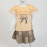 Girls Skirt Suit - Peach, Girls Suits, Chase Value, Chase Value