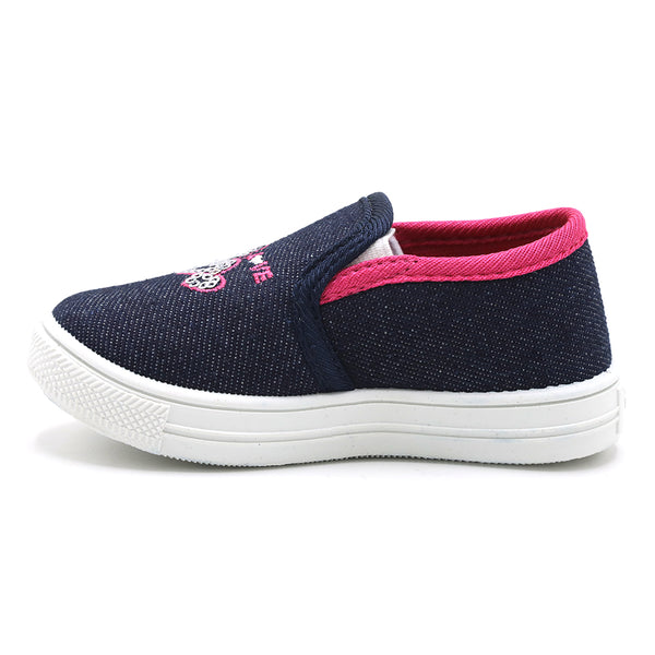 Girls Canvas Shoe - Pink