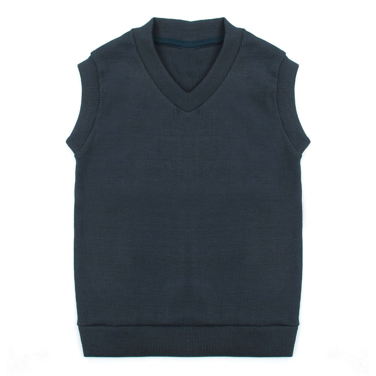 Boys Sleeveless Sweater - Steel Blue, Boys Sweaters, Chase Value, Chase Value