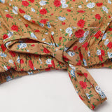 Girls Printed 2 Pcs Suit - Light Brown, Girls Shalwar Kameez, Chase Value, Chase Value