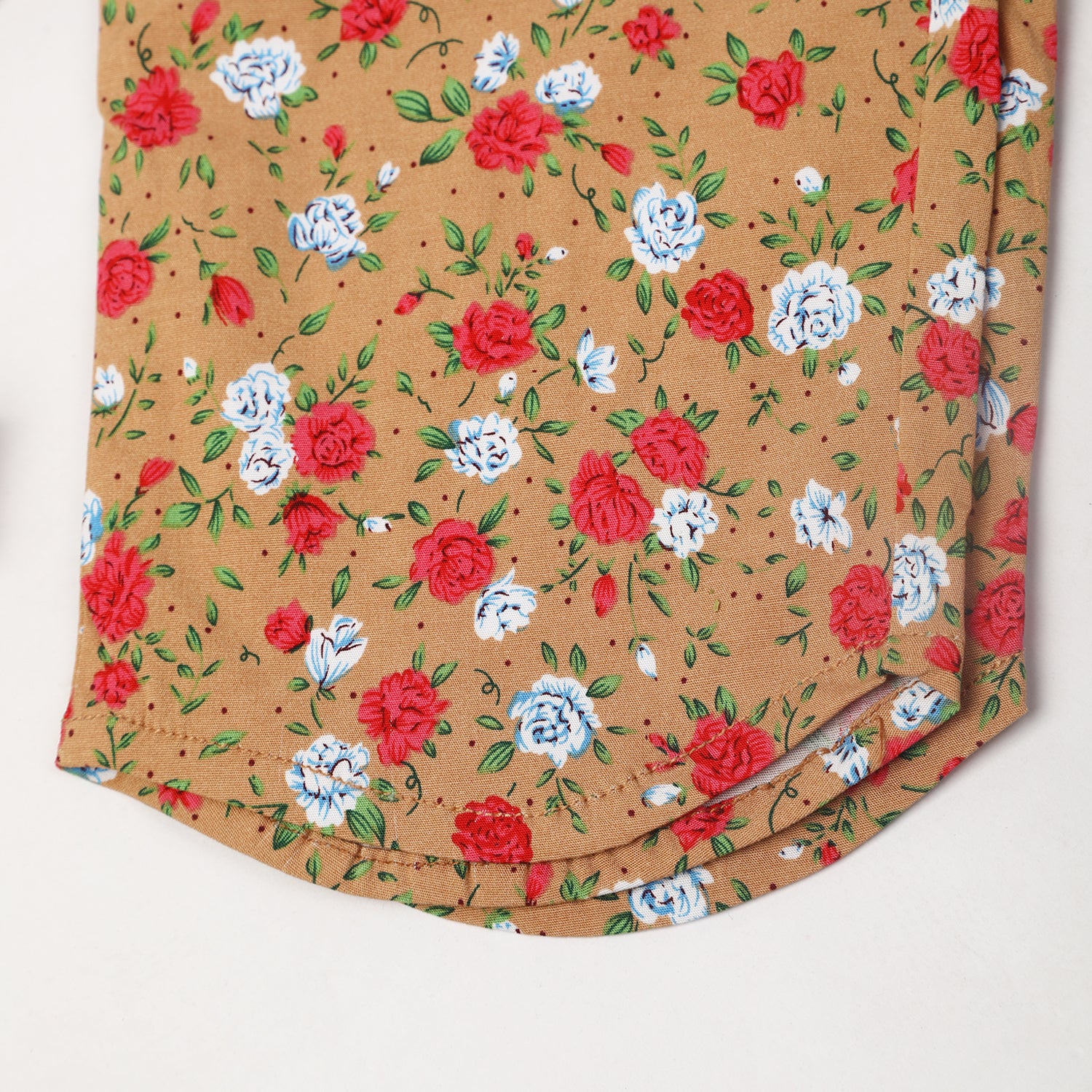 Girls Printed 2 Pcs Suit - Light Brown, Girls Shalwar Kameez, Chase Value, Chase Value