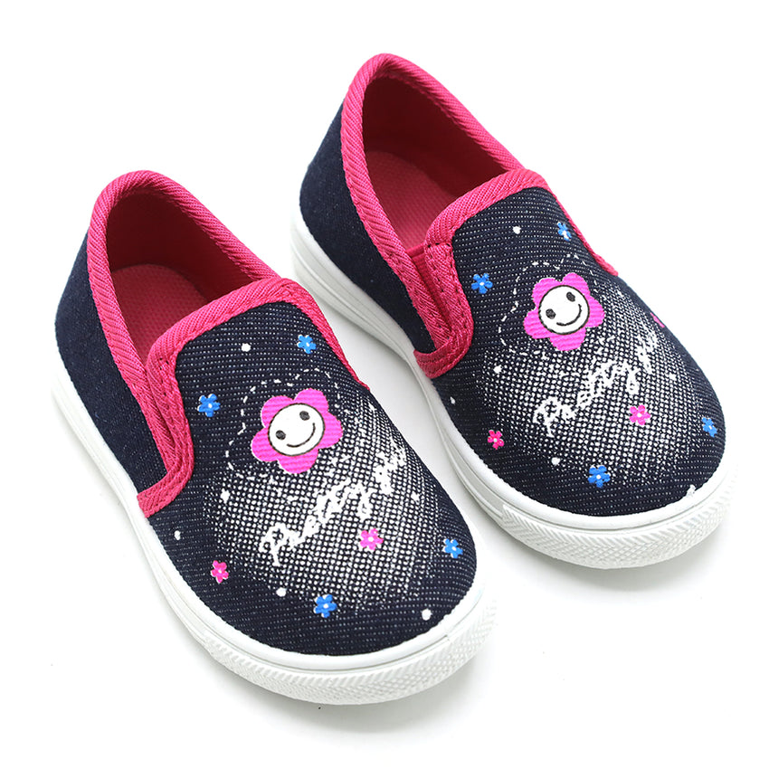 Girls Canvas Shoe - Pink