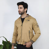 Men's Full Sleeves Jacket - Fawn, Men's Jackets & Hoodies, Chase Value, Chase Value