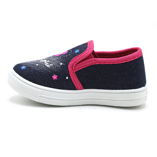 Girls Canvas Shoe - Pink