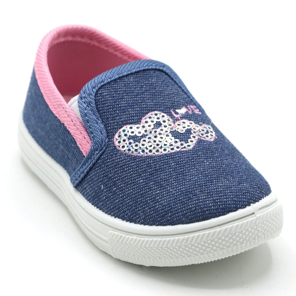 Girls Canvas Shoe - Light Pink, Girls Sneakers & Shoes, Chase Value, Chase Value