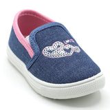 Girls Canvas Shoe - Light Pink, Girls Sneakers & Shoes, Chase Value, Chase Value
