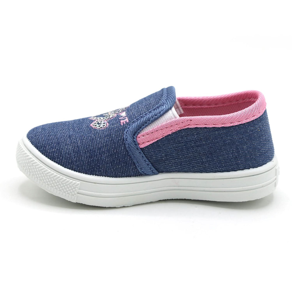 Girls Canvas Shoe - Light Pink, Girls Sneakers & Shoes, Chase Value, Chase Value