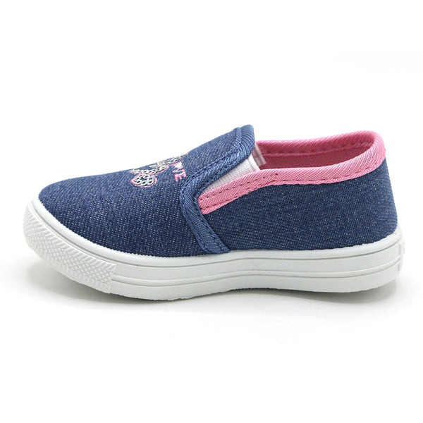 Girls Canvas Shoe - Light Pink