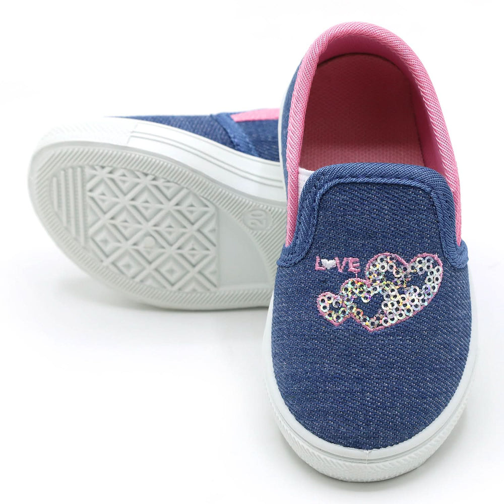 Girls Canvas Shoe - Light Pink, Girls Sneakers & Shoes, Chase Value, Chase Value