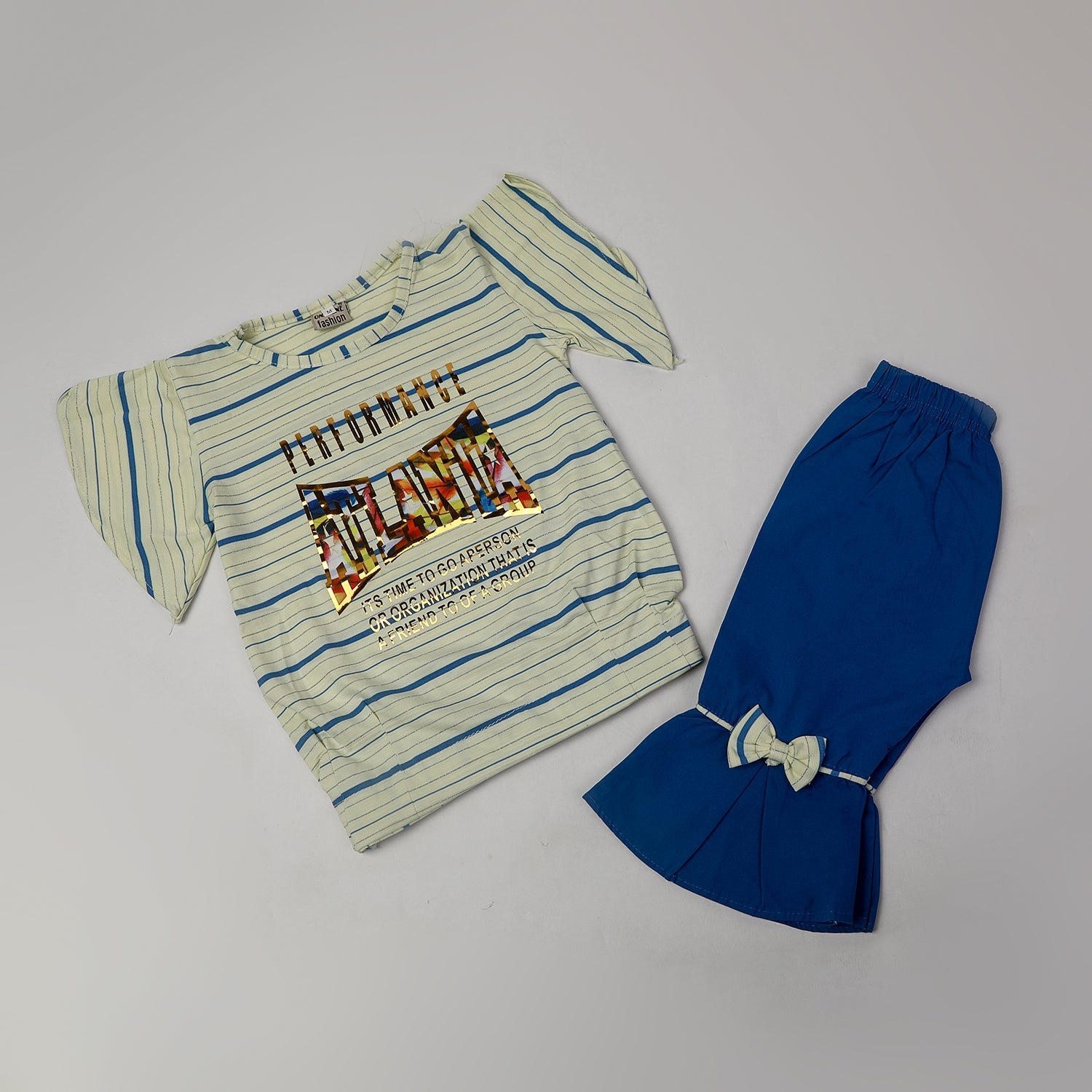 Girls Tight Half Sleeves Suit - Fawn, Girls Suits, Chase Value, Chase Value