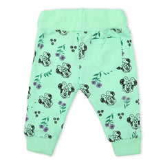 Newborn Girls Trouser - Cyan