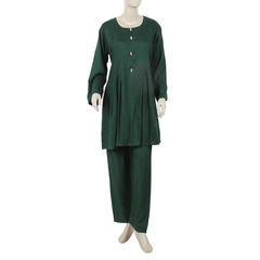 Women's Dyed Co-Ord Set - Green