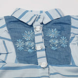 Girls Tight Half Sleeves Suit - Light Blue, Girls Suits, Chase Value, Chase Value