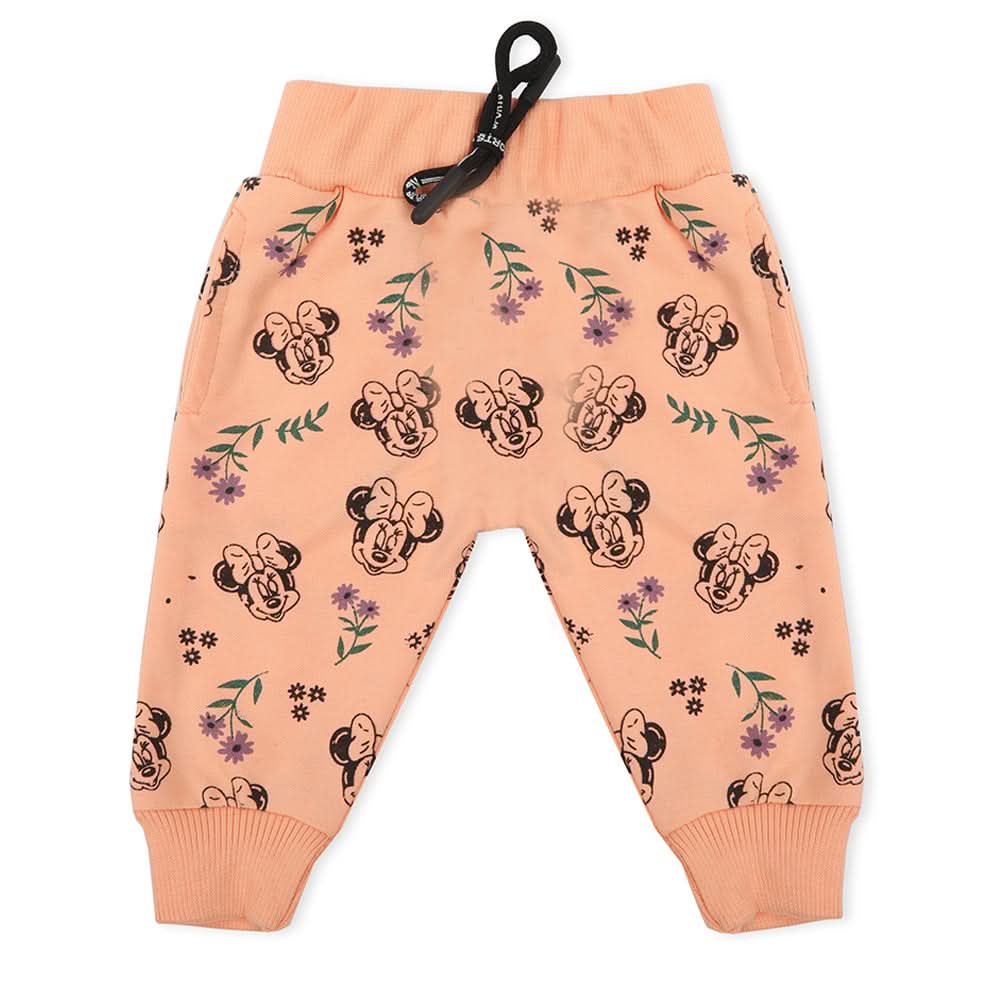 Newborn Girls Trouser - Peach, Newborn Girls Shorts Skirts & Pants, Chase Value, Chase Value